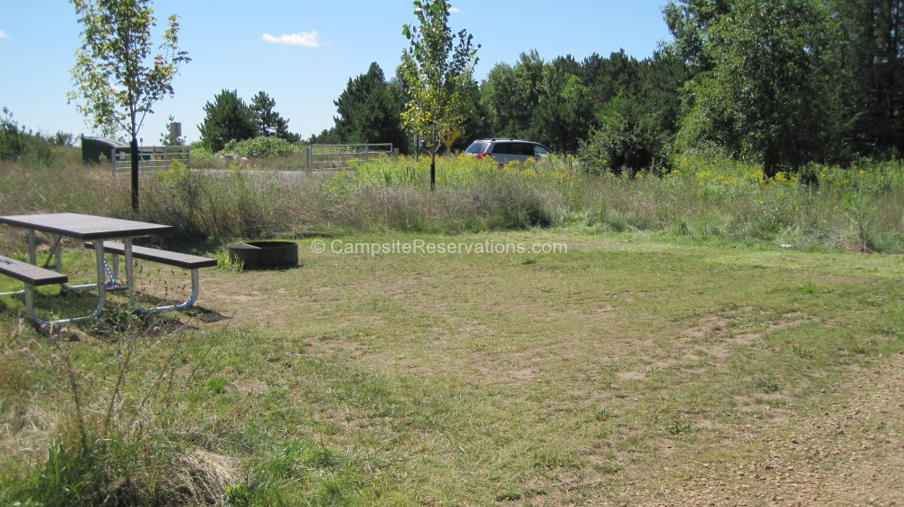 Photo of Campsite 101 in 100 Campground at Willow River State Park